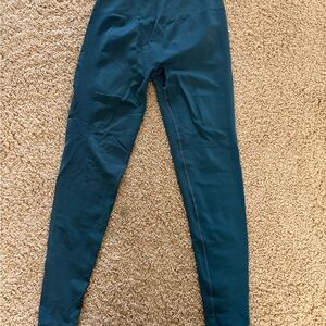 Alphalete Amplify Teal-Blue Leggings, M